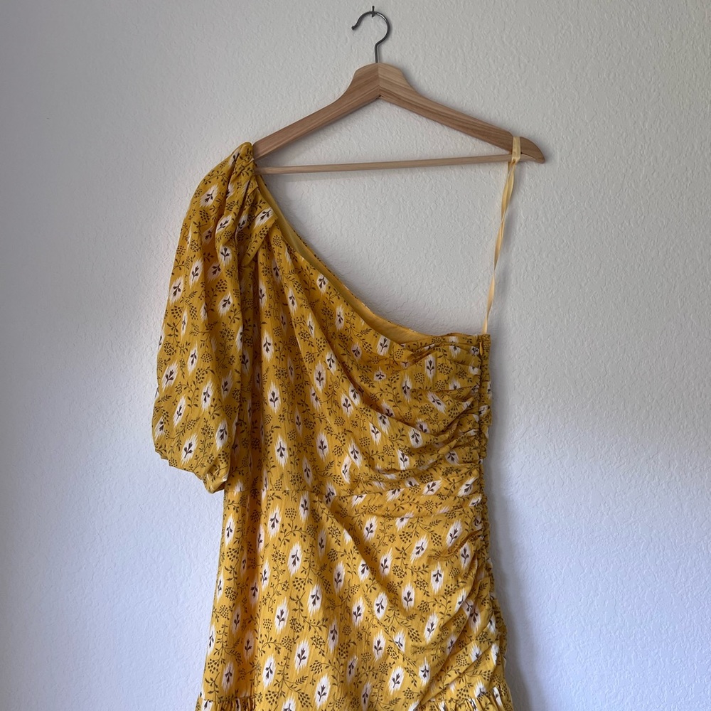 Veronica Beard Virginia Dress in Yellow - Picture 5 of 11